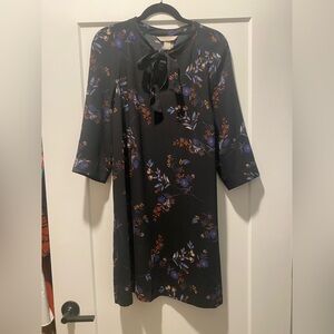 H&M Black Floral Dress